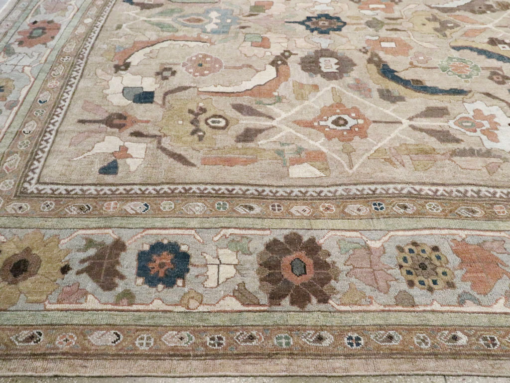 Antique Persian Mahal Carpet, No.22887 - Galerie Shabab