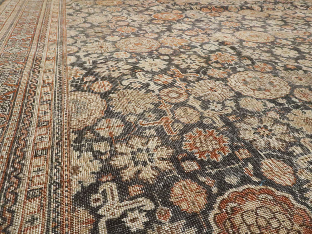 Antique Persian Tabriz Carpet, No.22888 - Galerie Shabab
