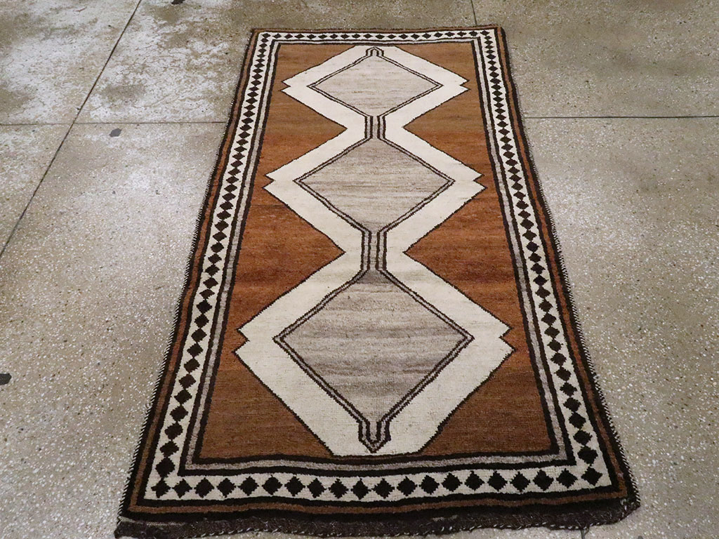 Vintage Persian Gabbeh Rug, No.22892 - Galerie Shabab