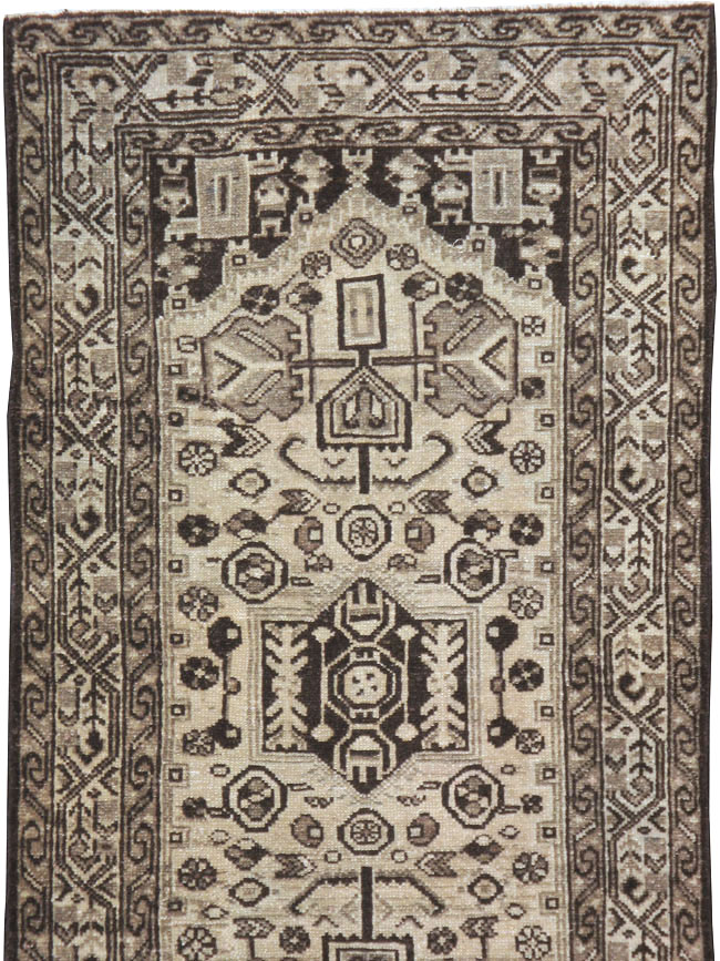 Vintage Persian Malayer Runner, No.22903 - Galerie Shabab