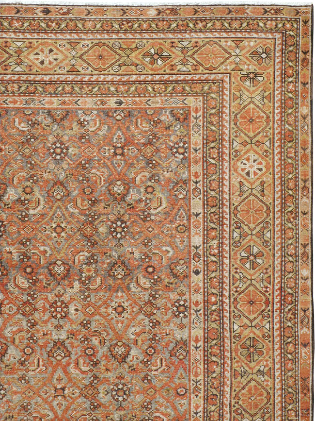 Antique Persian Malayer Gallery Carpet, No.22907 - Galerie Shabab