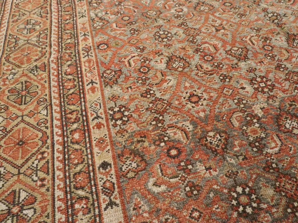 Antique Persian Malayer Gallery Carpet, No.22907 - Galerie Shabab