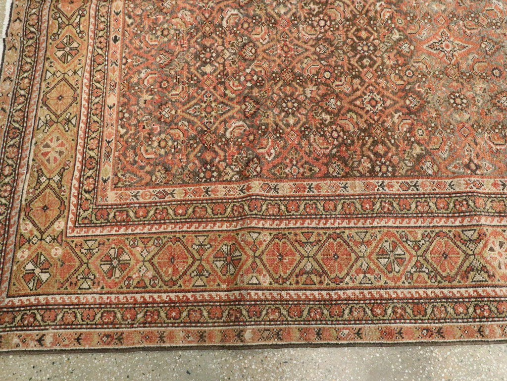 Antique Persian Malayer Gallery Carpet, No.22907 - Galerie Shabab