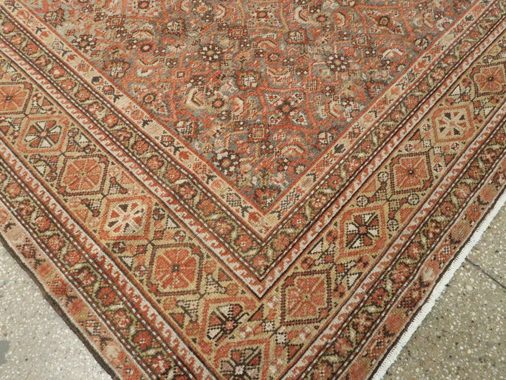 Antique Persian Malayer Gallery Carpet, No.22907 - Galerie Shabab