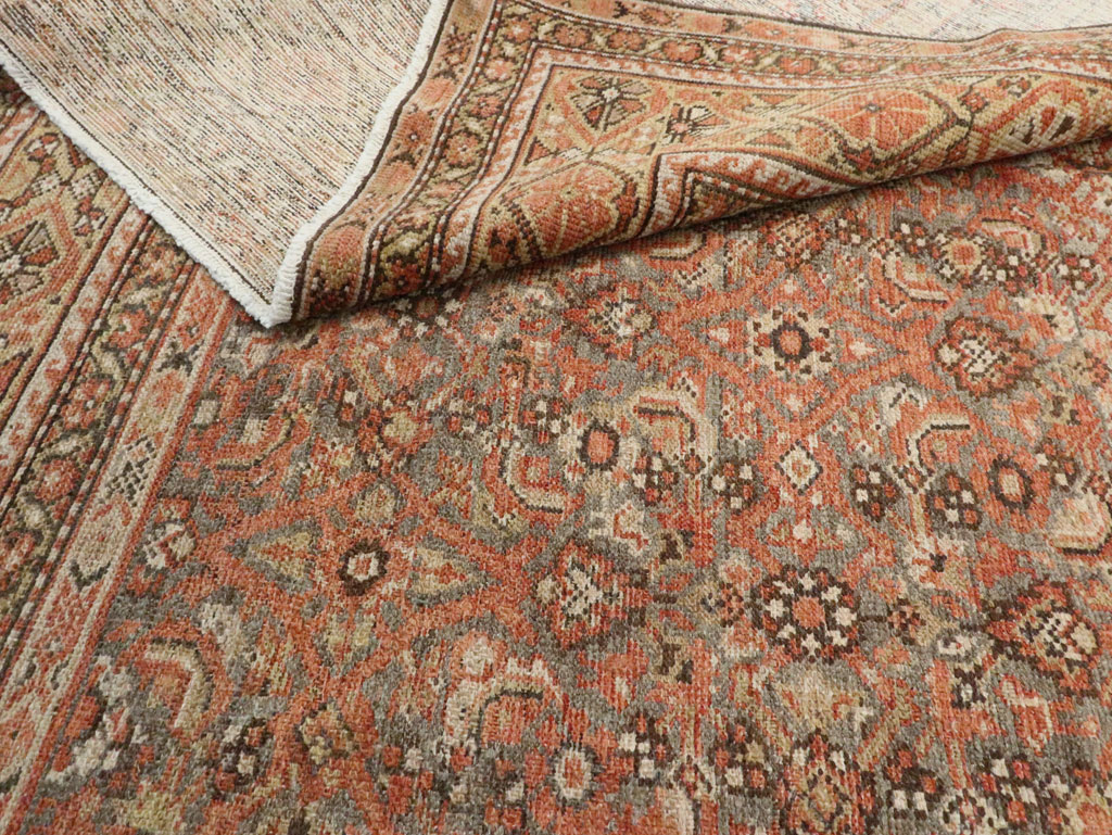 Antique Persian Malayer Gallery Carpet, No.22907 - Galerie Shabab