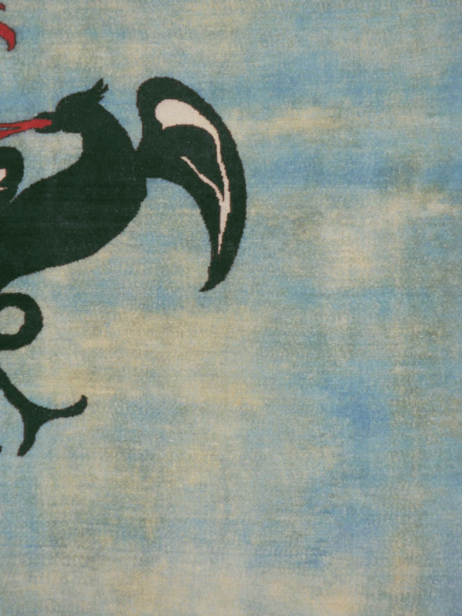 Vintage Persian Modernist Art-Deco Carpet, No.22909 - Galerie Shabab