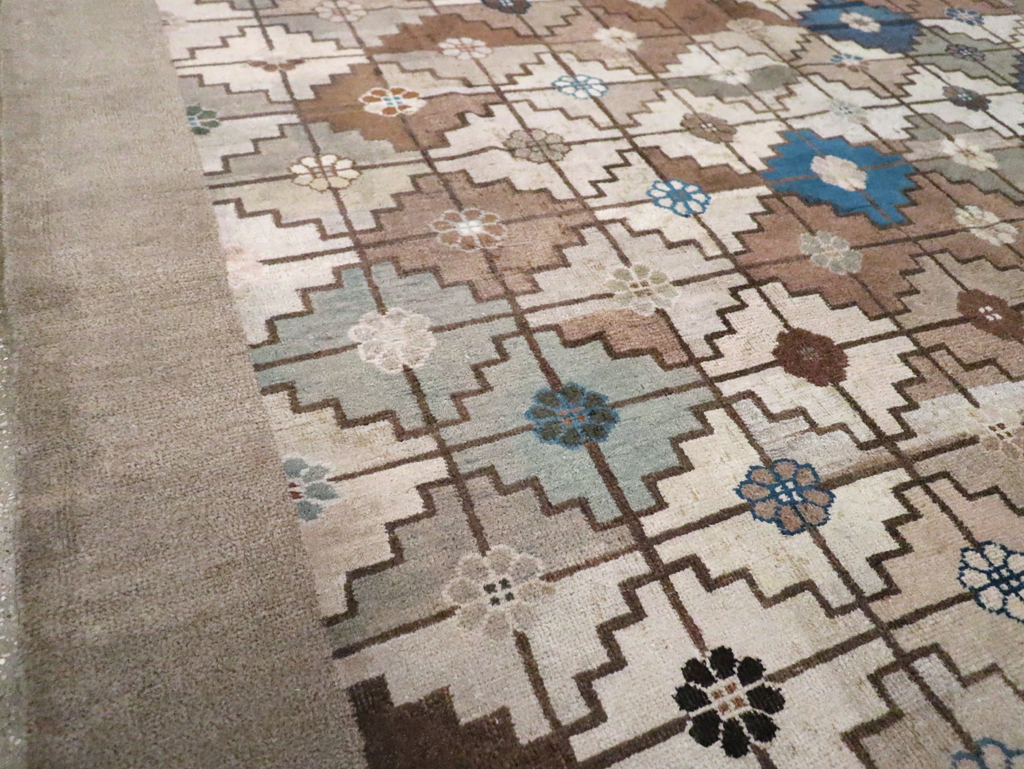 Antique Chinese Mongolian Carpet, No.22910 - Galerie Shabab