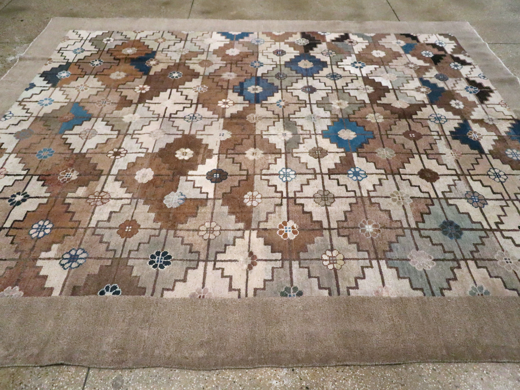 Antique Chinese Mongolian Carpet, No.22910 - Galerie Shabab