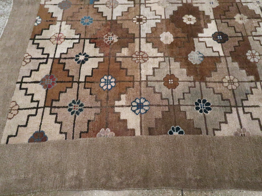Antique Chinese Mongolian Carpet, No.22910 - Galerie Shabab
