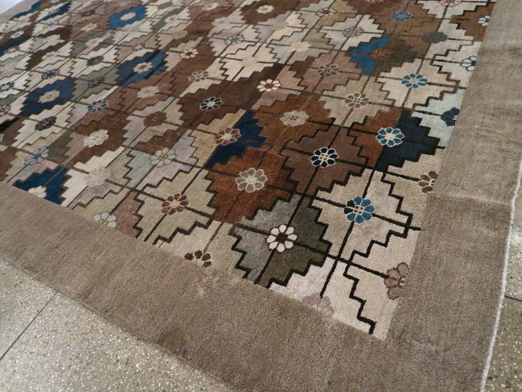 Antique Chinese Mongolian Carpet, No.22910 - Galerie Shabab