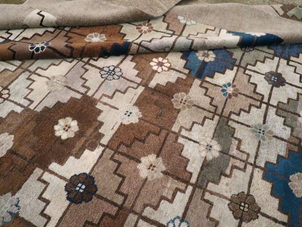 Antique Chinese Mongolian Carpet, No.22910 - Galerie Shabab