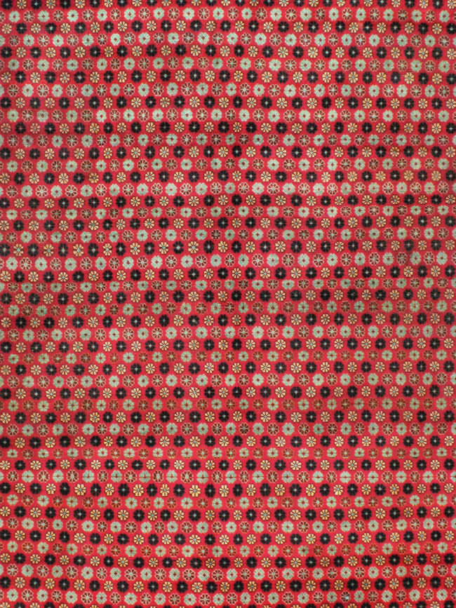 Vintage Persian Kashan Modernist Carpet, No.22916 - Galerie Shabab