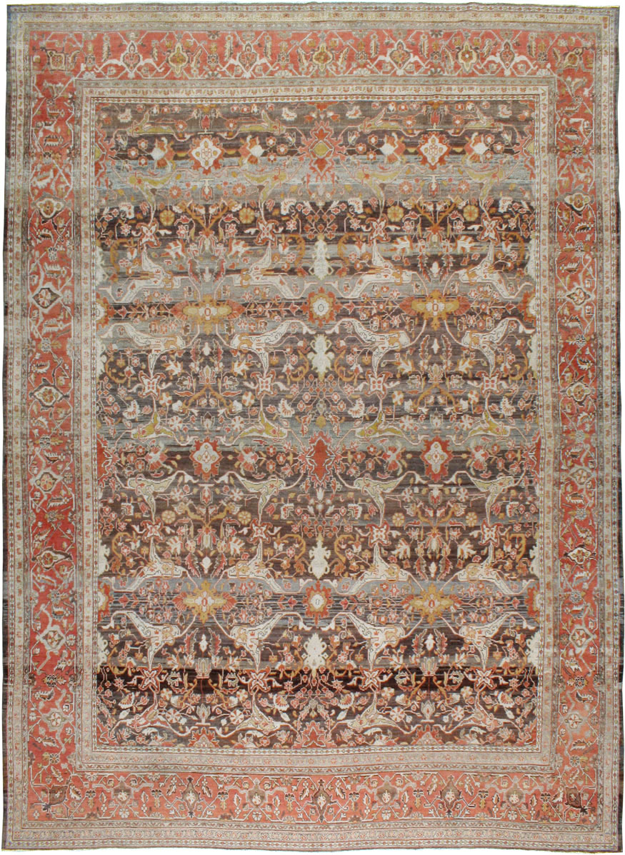 Antique Persian Malayer Carpet, No.22917 - Galerie Shabab