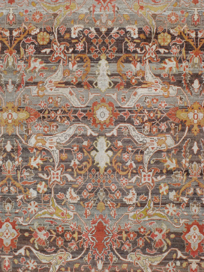 Antique Persian Malayer Carpet, No.22917 - Galerie Shabab