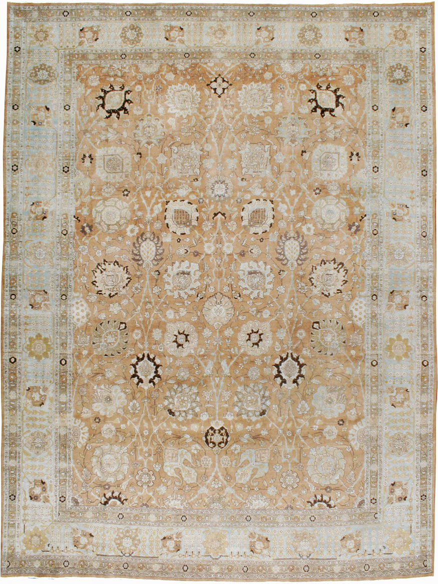 Antique Persian Tabriz Carpet, No.22919 - Galerie Shabab