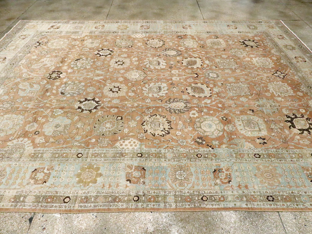 Antique Persian Tabriz Carpet, No.22919 - Galerie Shabab