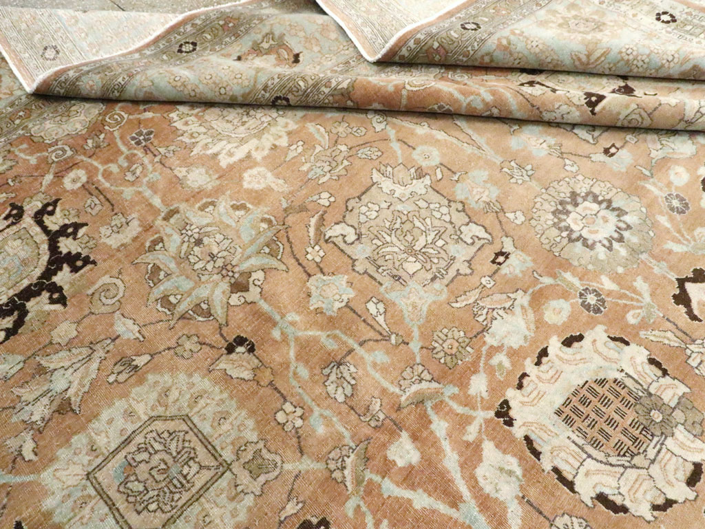 Antique Persian Tabriz Carpet, No.22919 - Galerie Shabab