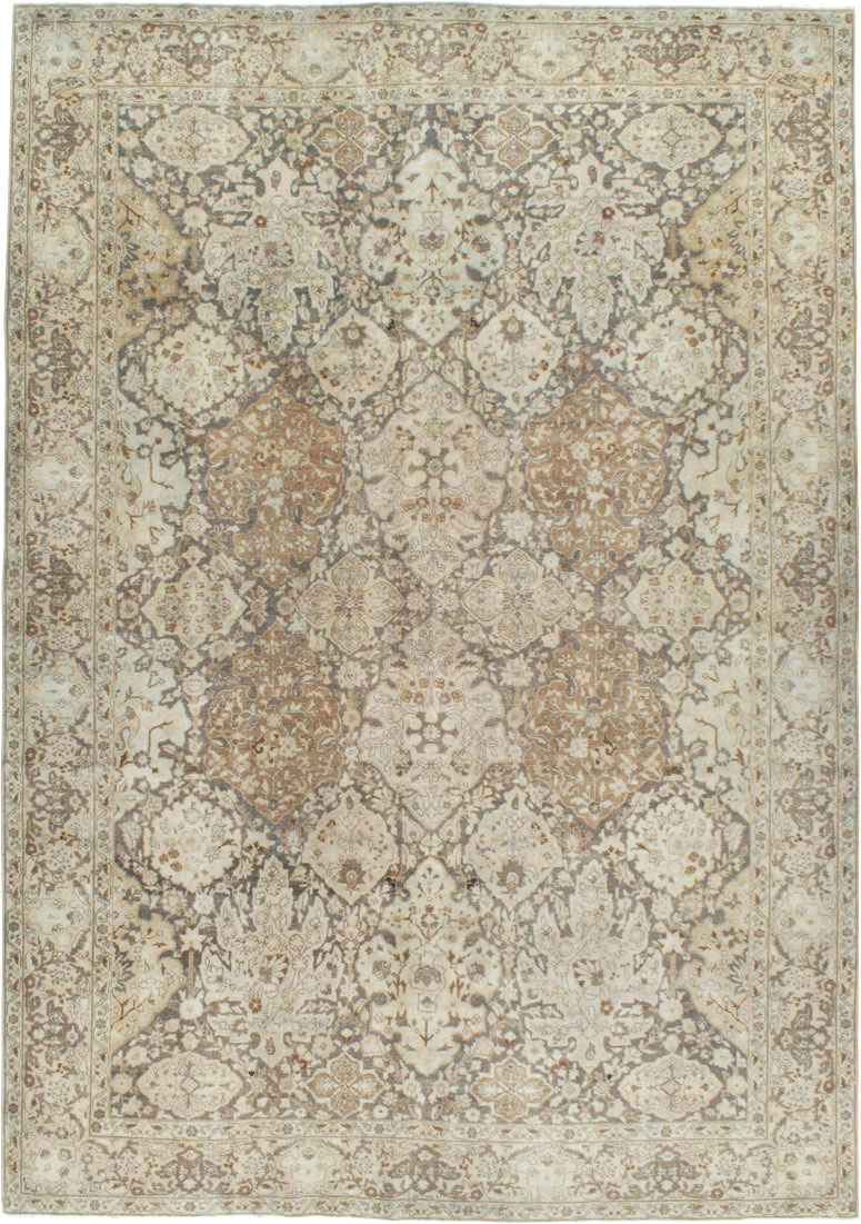 Antique Persian Tabriz Carpet, No.22920 - Galerie Shabab