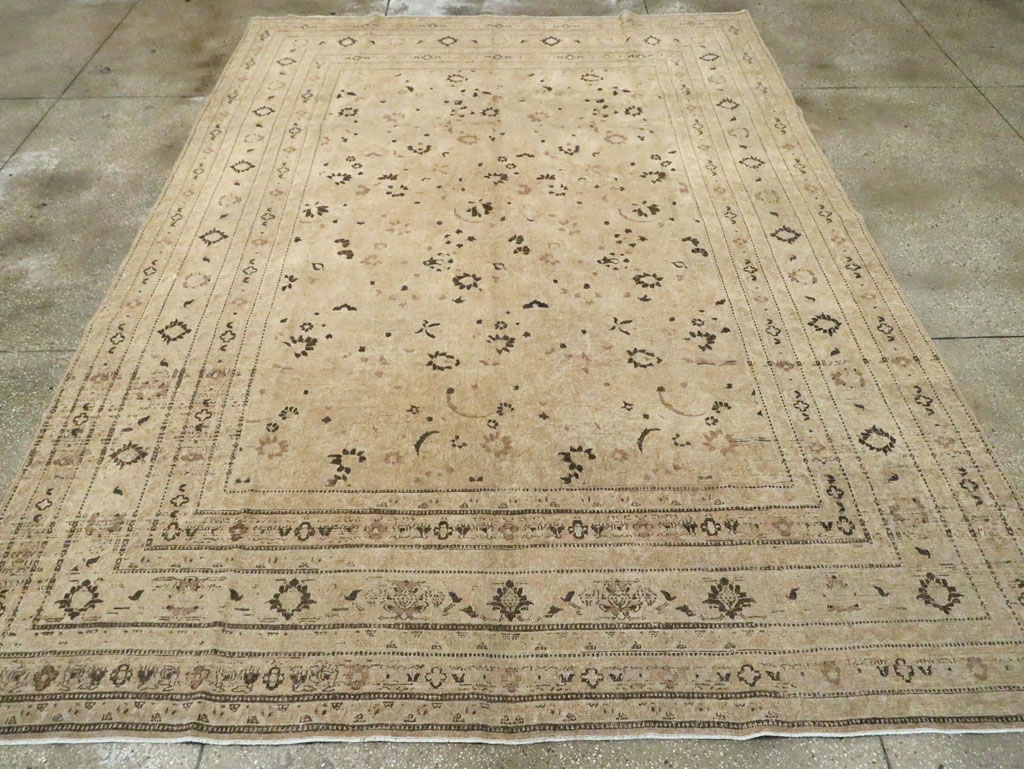 Antique Persian Mashad Carpet, No.22921 - Galerie Shabab