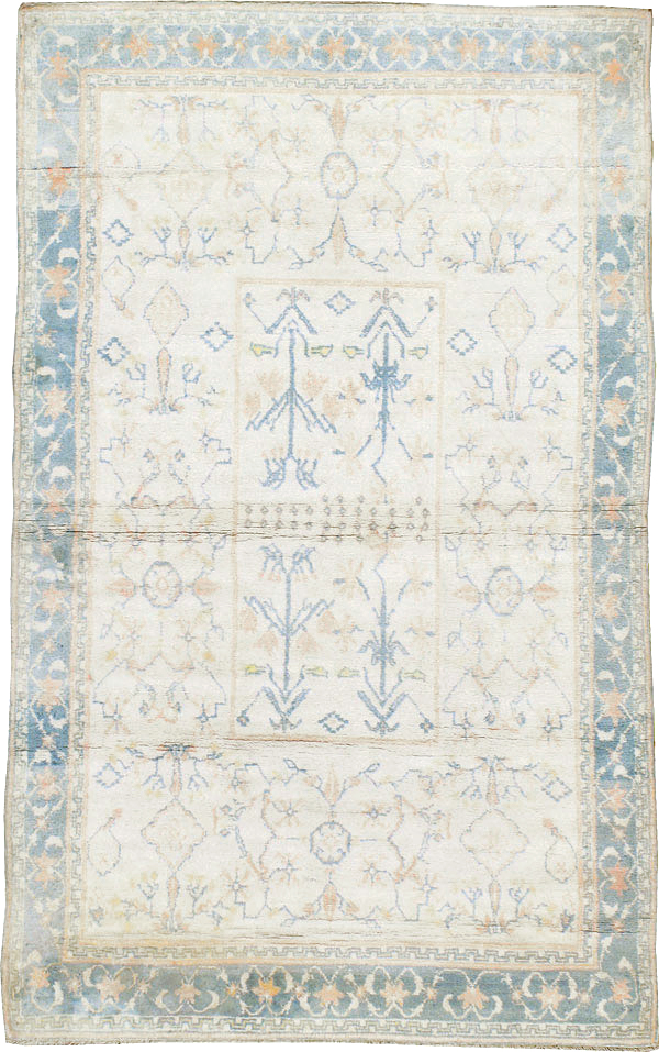 Vintage Indian Cotton Agra Rug, No.22931 - Galerie Shabab