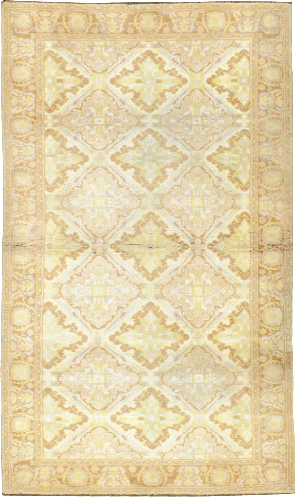 Vintage Indian Cotton Agra Rug, No.22940 - Galerie Shabab