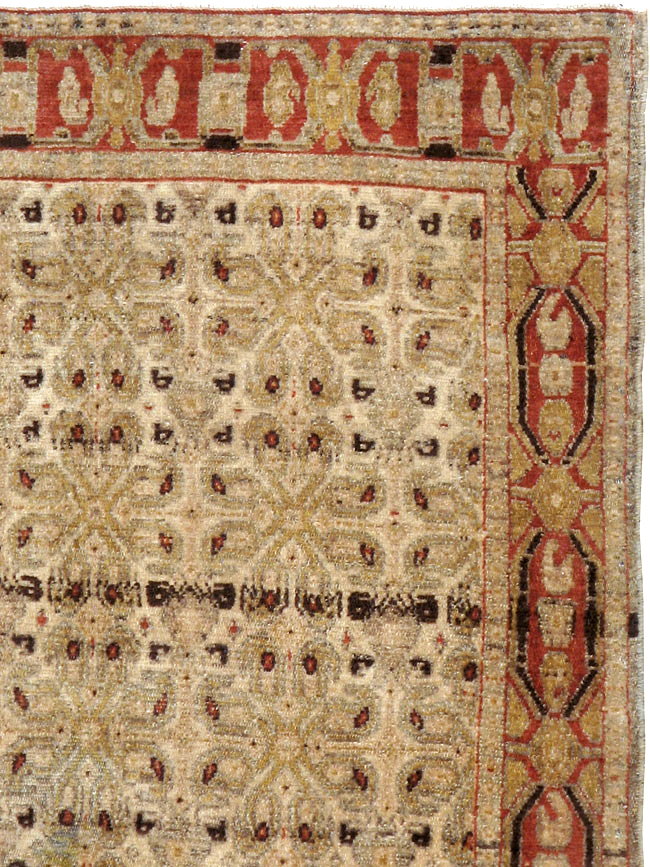 Antique Persian Senneh Malayer Rug, No.22945 - Galerie Shabab