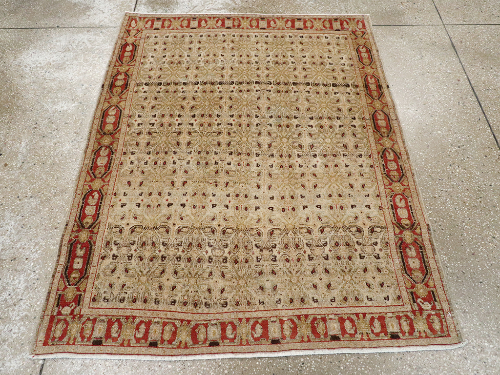 Antique Persian Senneh Malayer Rug, No.22945 - Galerie Shabab