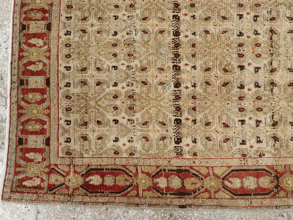 Antique Persian Senneh Malayer Rug, No.22945 - Galerie Shabab