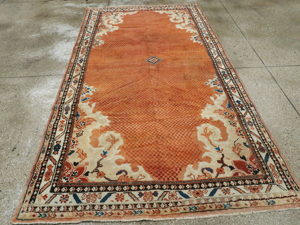 Vintage Persian Mahal Rug, No.22946 - Galerie Shabab