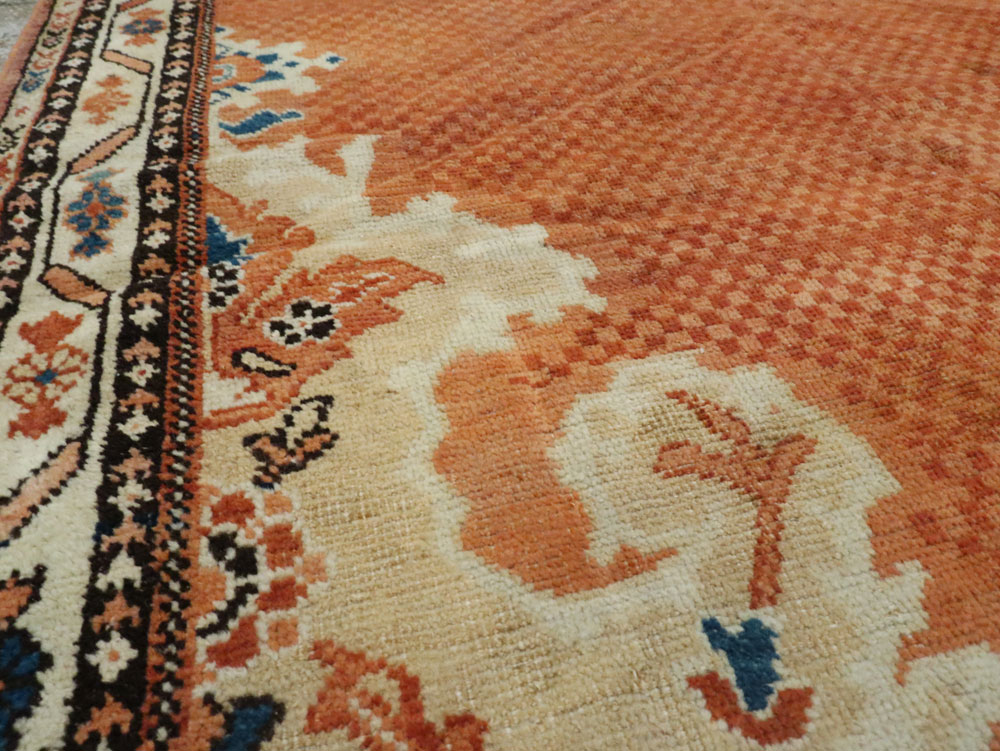 Vintage Persian Mahal Rug, No.22946 - Galerie Shabab