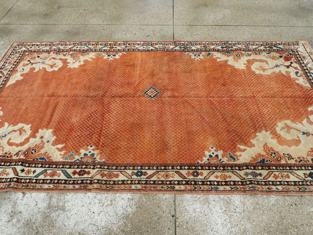 Vintage Persian Mahal Rug, No.22946 - Galerie Shabab