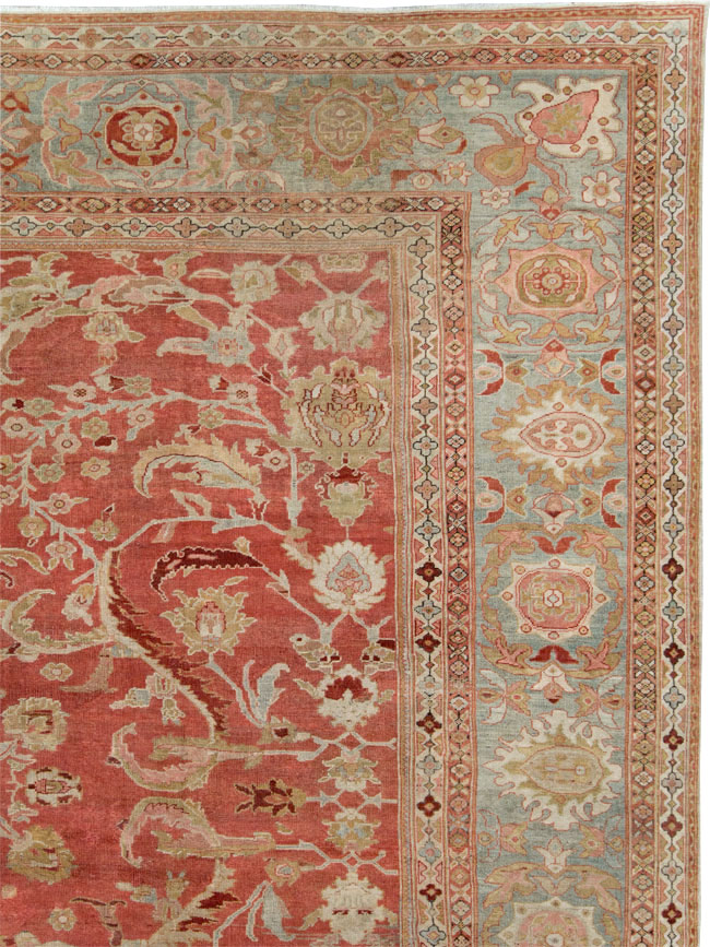 Antique Persian Sultanabad Carpet, No.22950 - Galerie Shabab