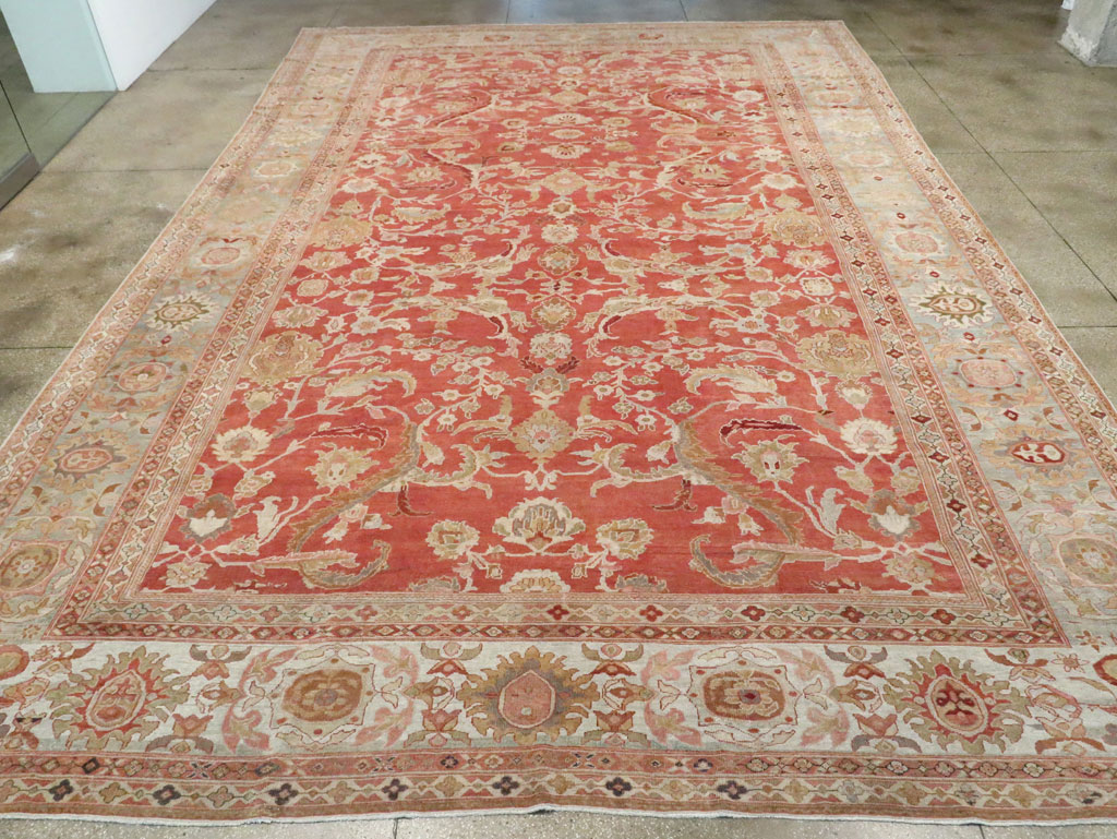 Antique Persian Sultanabad Carpet, No.22950 - Galerie Shabab