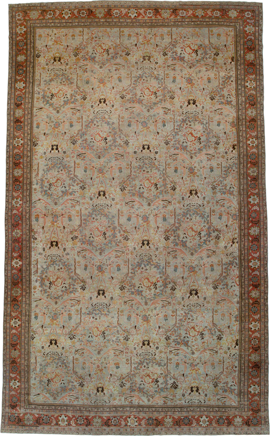 Antique Persian Mahal Carpet, No.22951 - Galerie Shabab