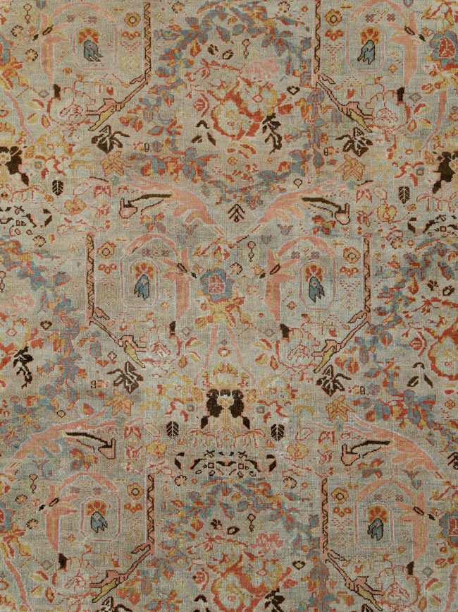 Antique Persian Mahal Carpet, No.22951 - Galerie Shabab