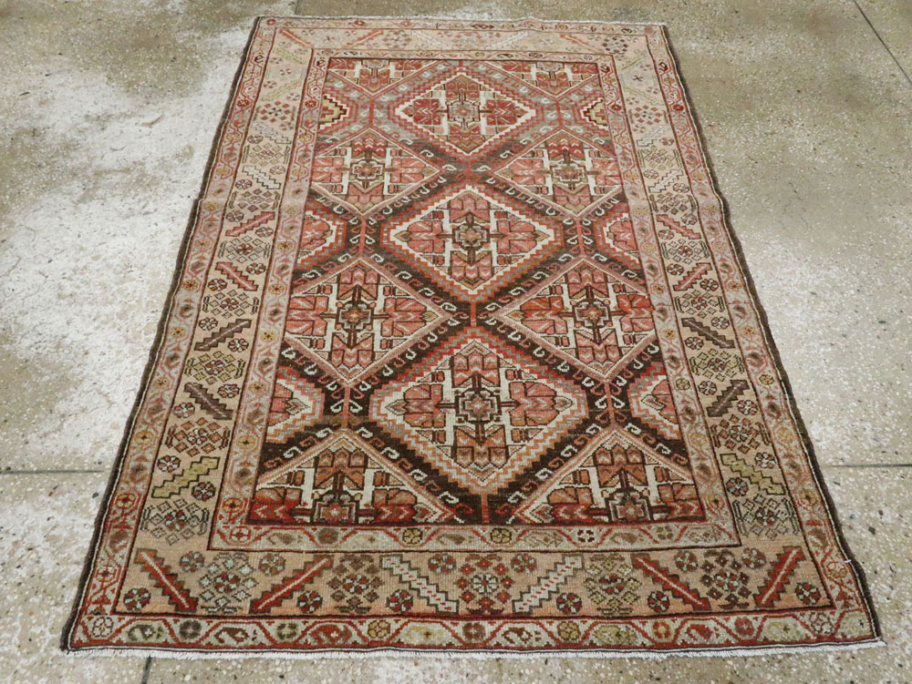Vintage Persian Malayer Rug, No.22952 - Galerie Shabab