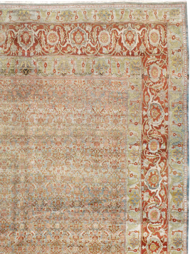 Antique Persian Bidjar Carpet, No.22953 - Galerie Shabab