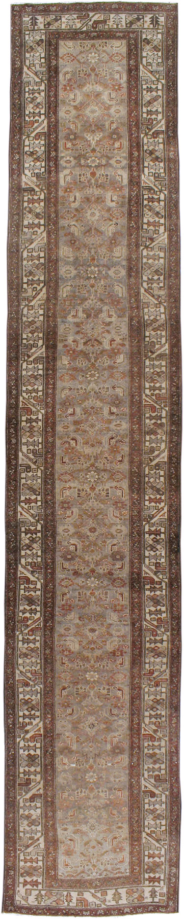 Vintage Persian Malayer Runner, No.22956 - Galerie Shabab