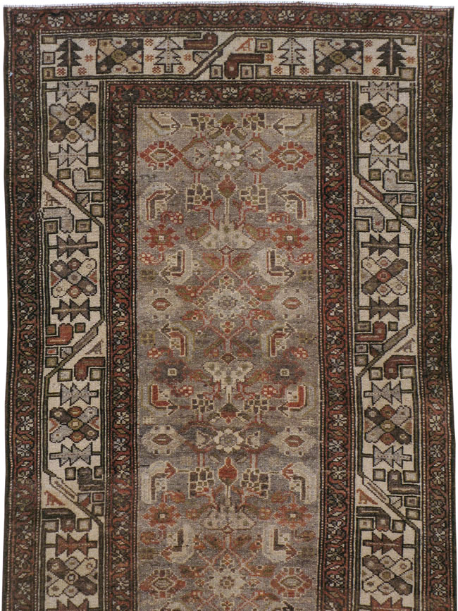 Vintage Persian Malayer Runner, No.22956 - Galerie Shabab