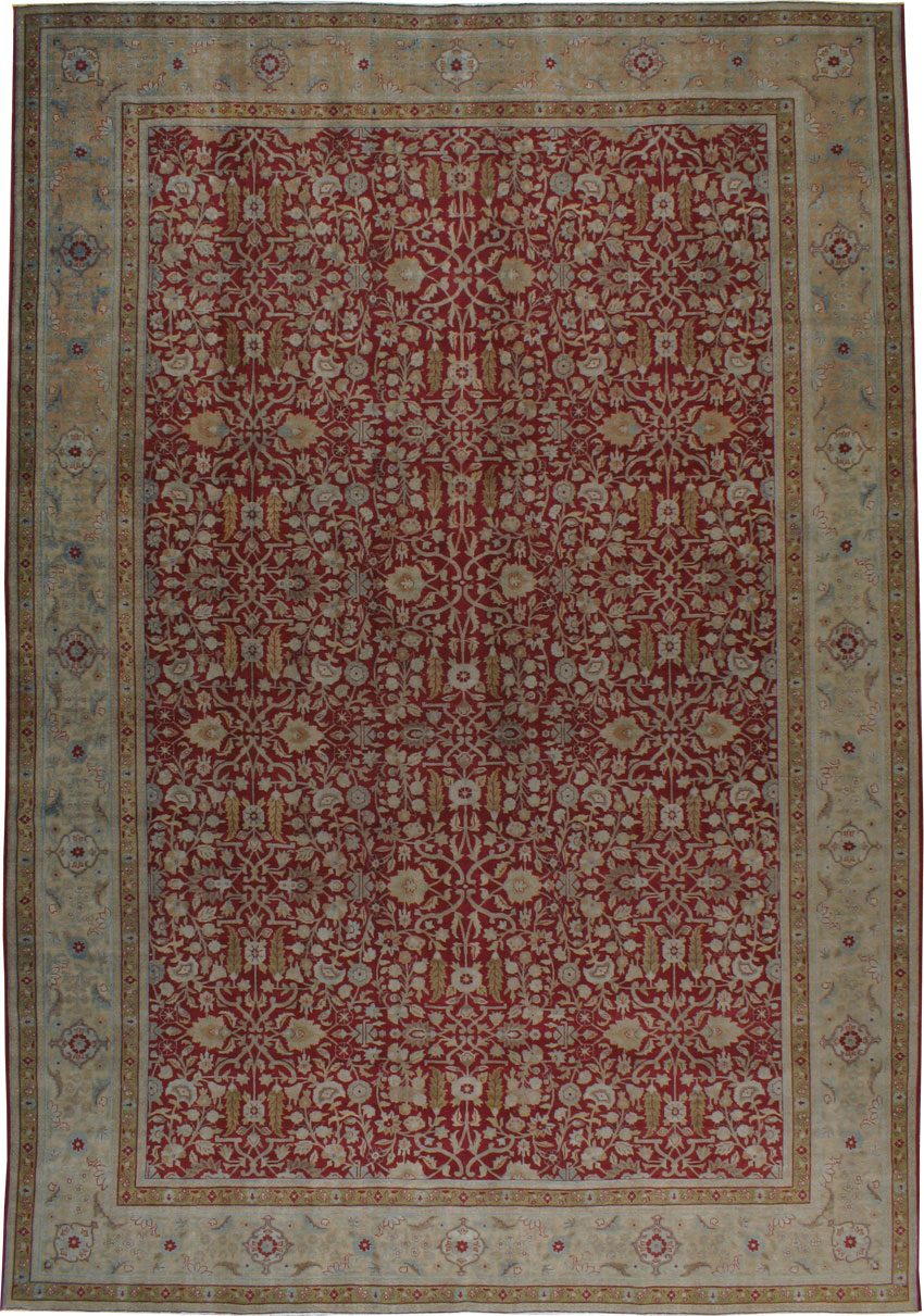 Antique Tabriz Carpet, No.22957 - Galerie Shabab