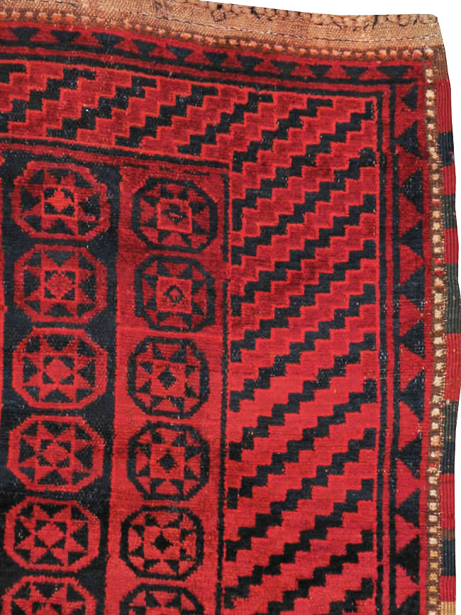 Antique East Turkestan Kirghiz Carpet, No.22958 - Galerie Shabab