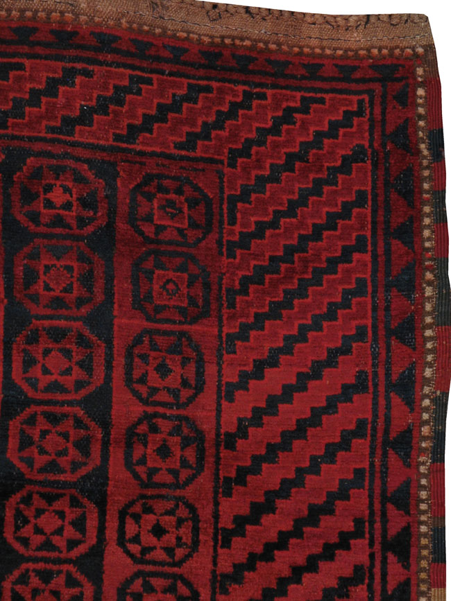 Antique East Turkestan Kirghiz Carpet, No.22958 - Galerie Shabab