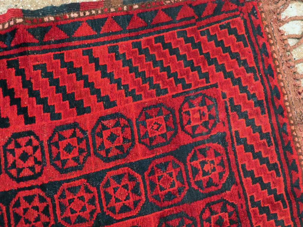 Antique East Turkestan Kirghiz Carpet, No.22958 - Galerie Shabab