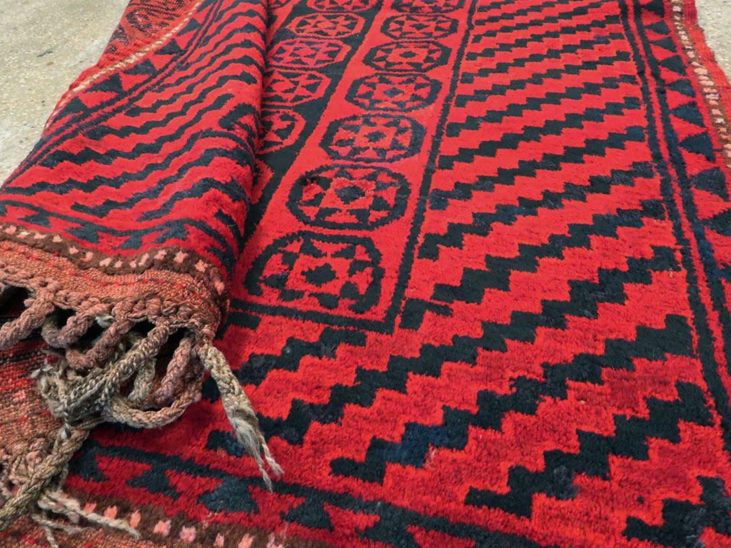 Antique East Turkestan Kirghiz Carpet, No.22958 - Galerie Shabab