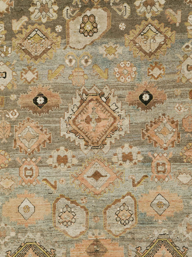 Antique Persian Malayer Gallery Carpet, No.22964 - Galerie Shabab