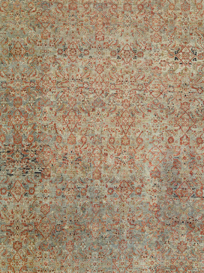 Antique Persian Mahal Carpet, No.22966 - Galerie Shabab