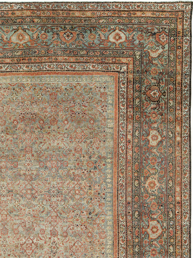 Antique Persian Mahal Carpet, No.22966 - Galerie Shabab