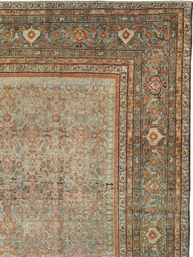 Antique Persian Mahal Carpet, No.22966 - Galerie Shabab