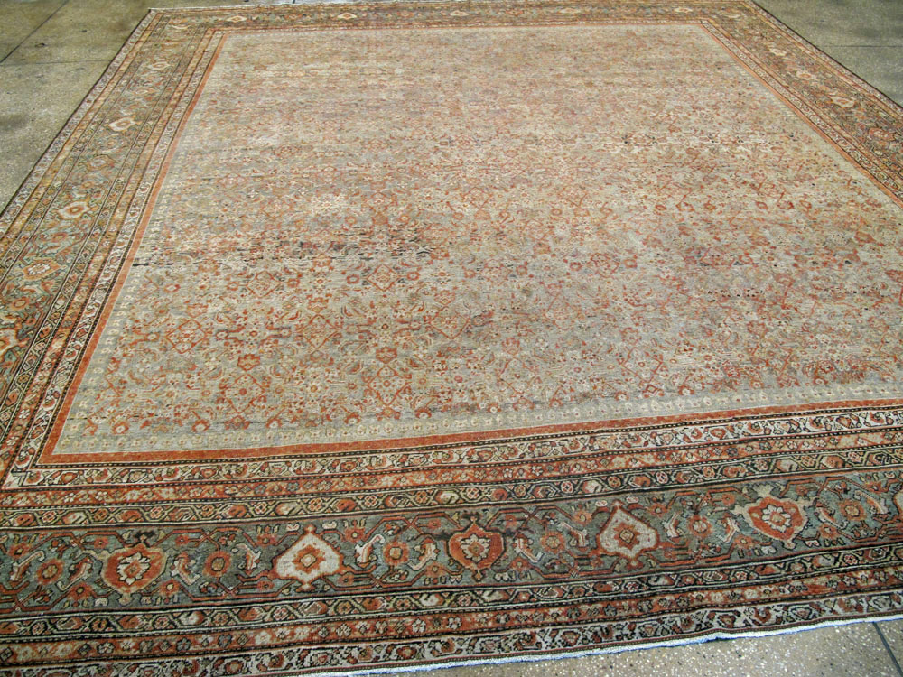 Antique Persian Mahal Carpet, No.22966 - Galerie Shabab