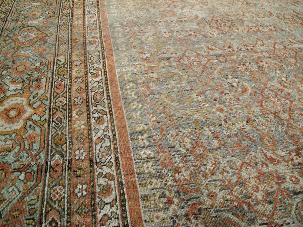 Antique Persian Mahal Carpet, No.22966 - Galerie Shabab